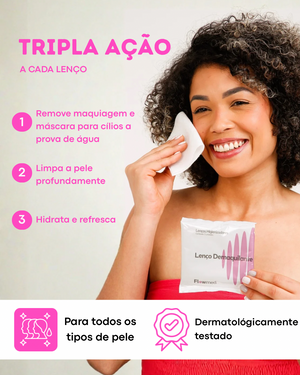 Lenço Demaquilante (25 Lenços)