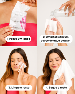 Lenço Micelar (5 Lenços)