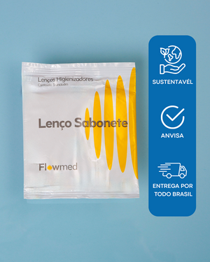 Lenço Sabonete (25 Lenços)