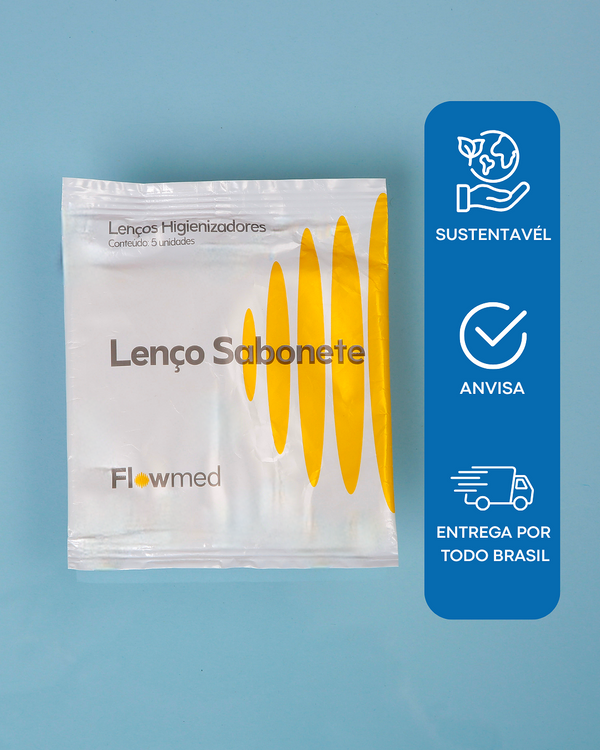 Lenço Sabonete (25 Lenços)