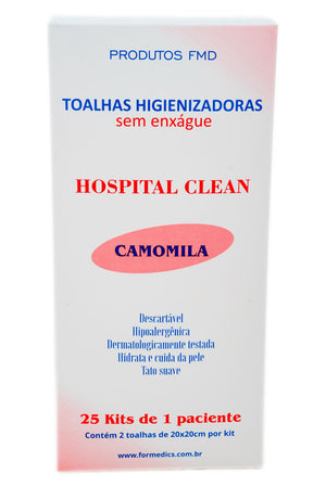 Toalhas Higiênicas - Hospital Clean Camomila