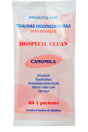 Toalhas Higiênicas - Hospital Clean Camomila