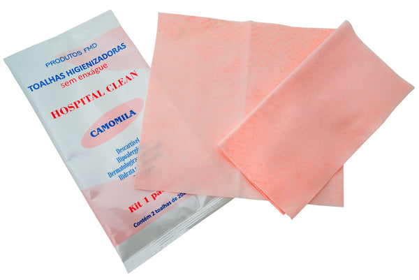Toalhas Higiênicas - Hospital Clean Camomila