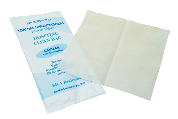 Toalhas Higiênicas - Capilar com Clorexidina